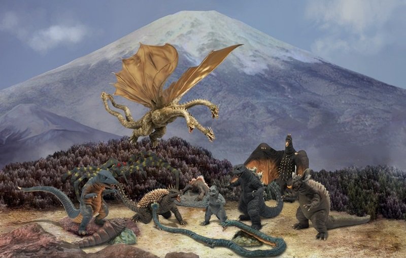 東宝大怪獣 限定商品『怪獣総進撃 50周年記念 怪獣11体セット』は14