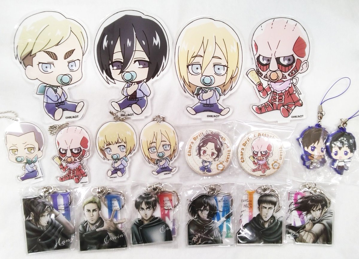 進撃の巨人 リヴァイ きゃらドリ 赤ちゃん アクリルスタンド 【公式通販】