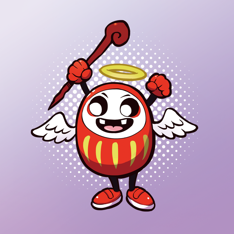 実はだるまになれたりします。