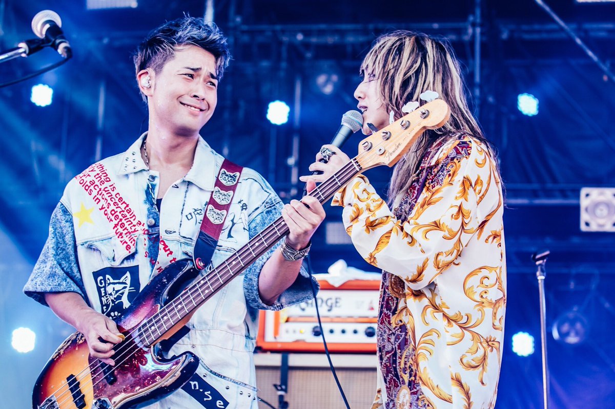 バンドって最高だよね笑 Photo by @junpeihiyoshi