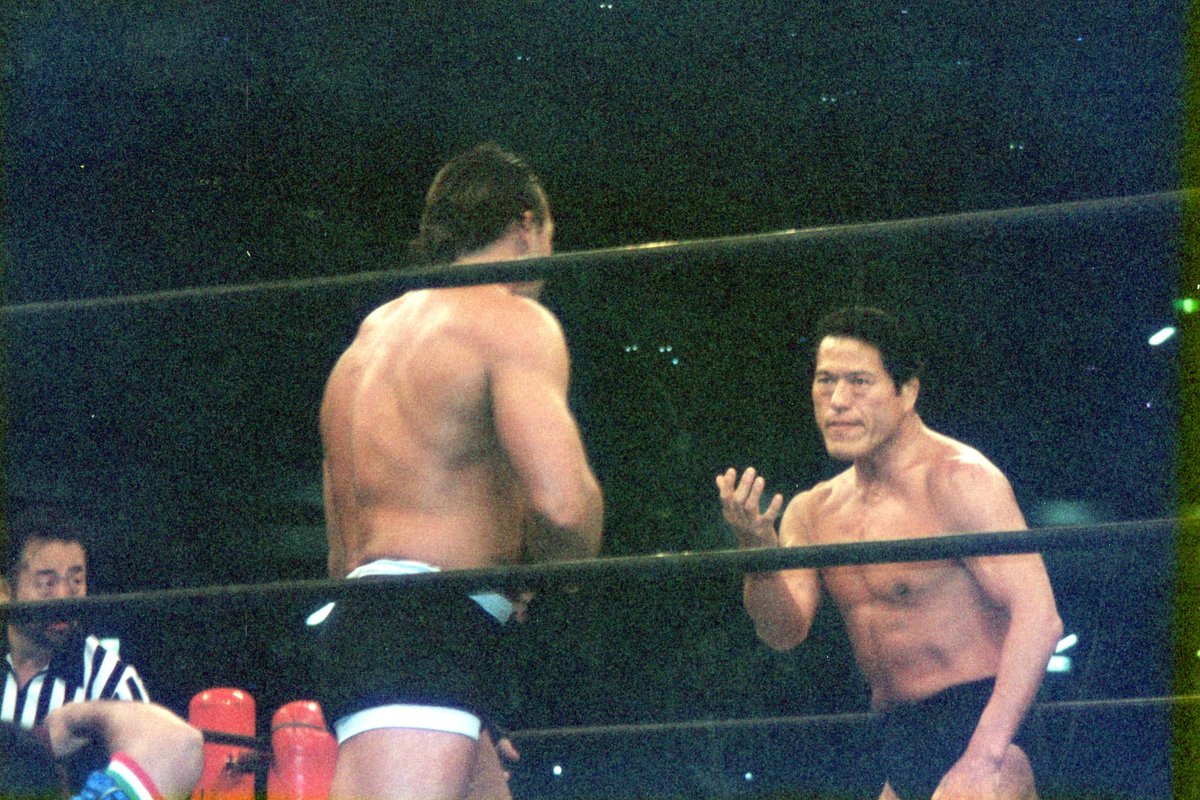 19980404 東京ドーム #アントニオ猪木 引退試合 #アントニオ猪木 vs