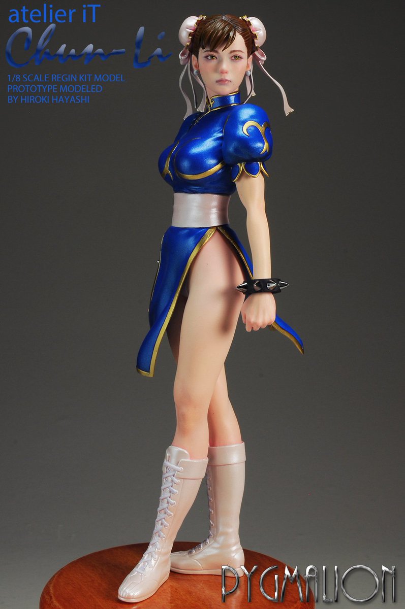 アトリエイット 林浩己原型 1/8スケール 『 春麗 』ワンフェス作例展示