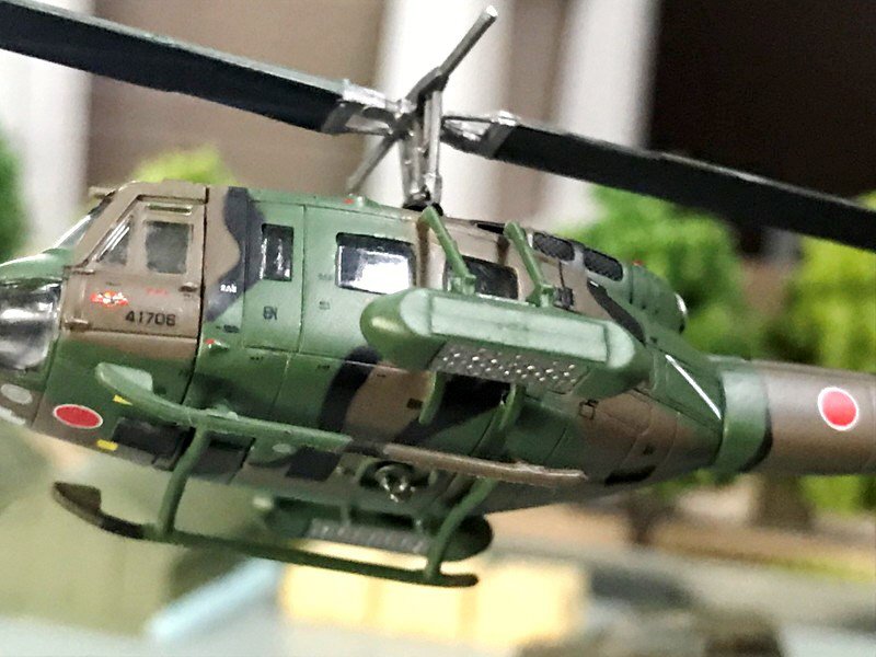 技MIX 1/144 陸上自衛隊 UH-1H 東部方面ヘリコプター隊第1飛行隊(立川