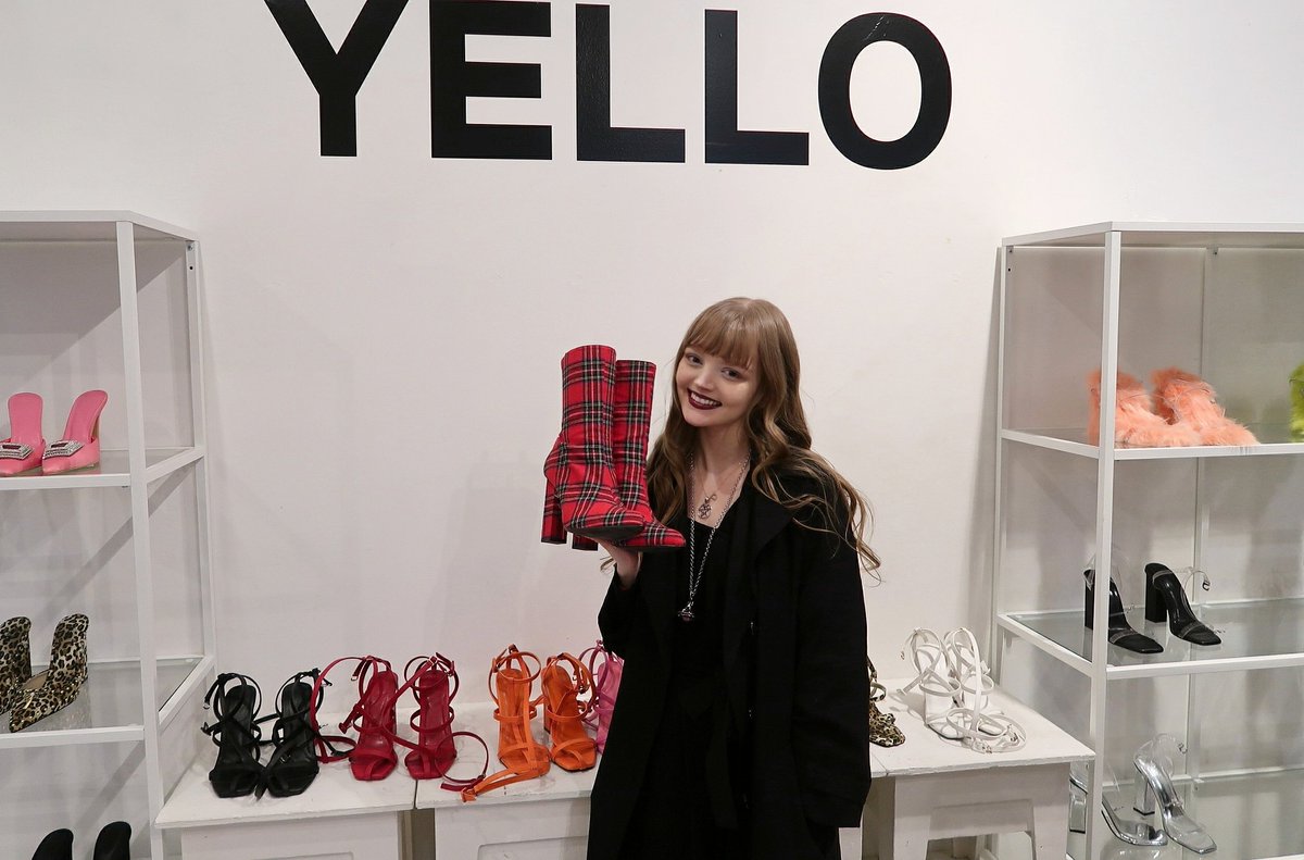 星あやさんのブランド、YELLOの展示会行ってきました！ ちょータイプの