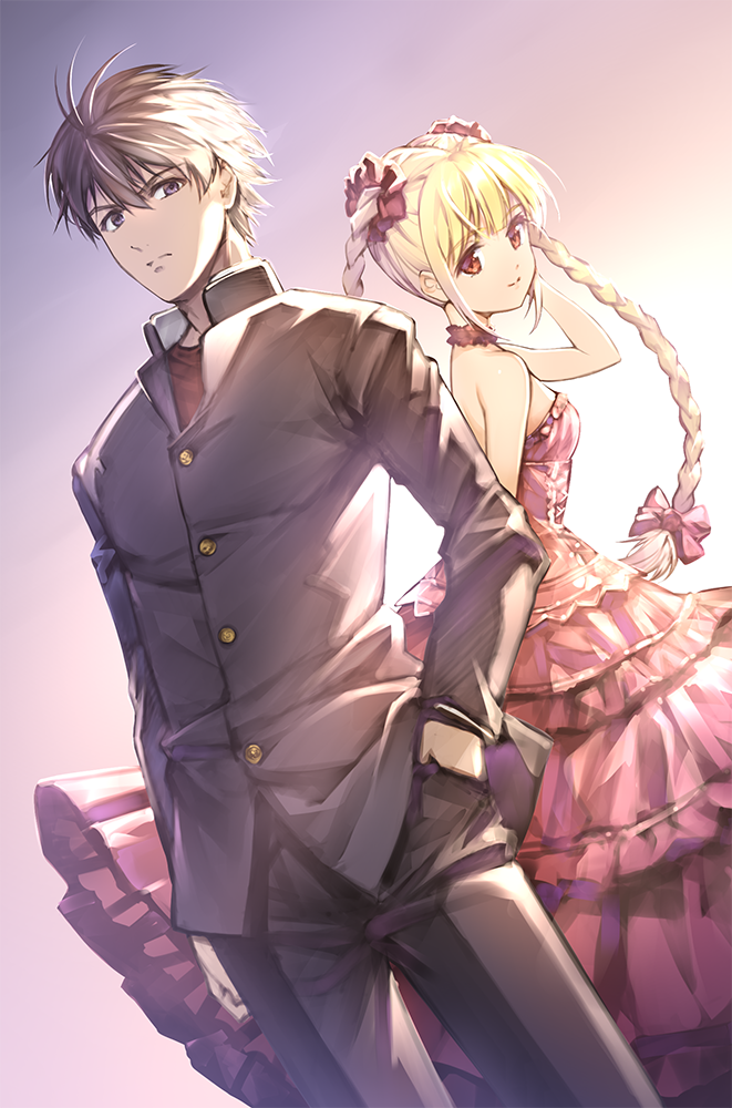 3月8日に発売するダーウィンズゲーム14巻のカバーイラストです