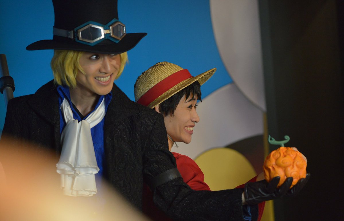 東京ワンピースタワー 3/20 ルフィ&サボグリーティング 志茂くんルフィ