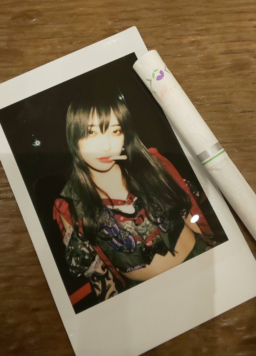 かてぃ 戦慄かなの チェキ サインあり 悪魔のキッス Haze haze 香椎