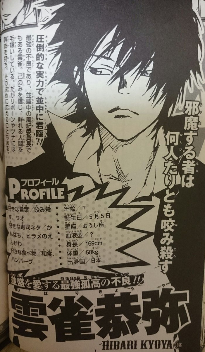 誕生日ということで、プロフィールを見てみましょう。 ＿人人人人人人