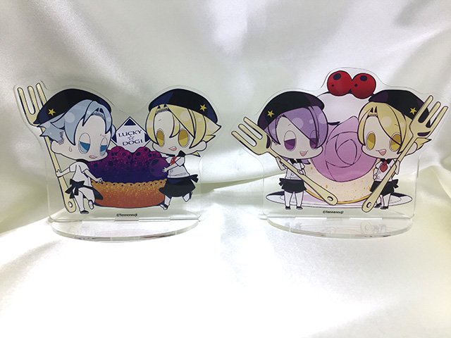 ラッキードッグ1 9周年記念グッズ③】アクリルスタンド スイーツ全4種