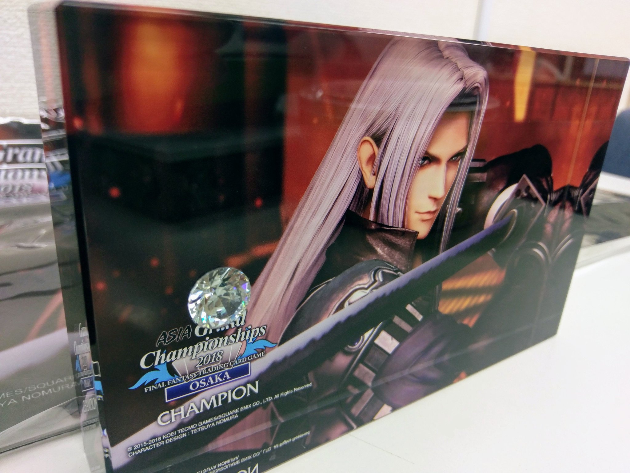 マジック：ザ・ギャザリング プレイマット セフィロス mtg マジック