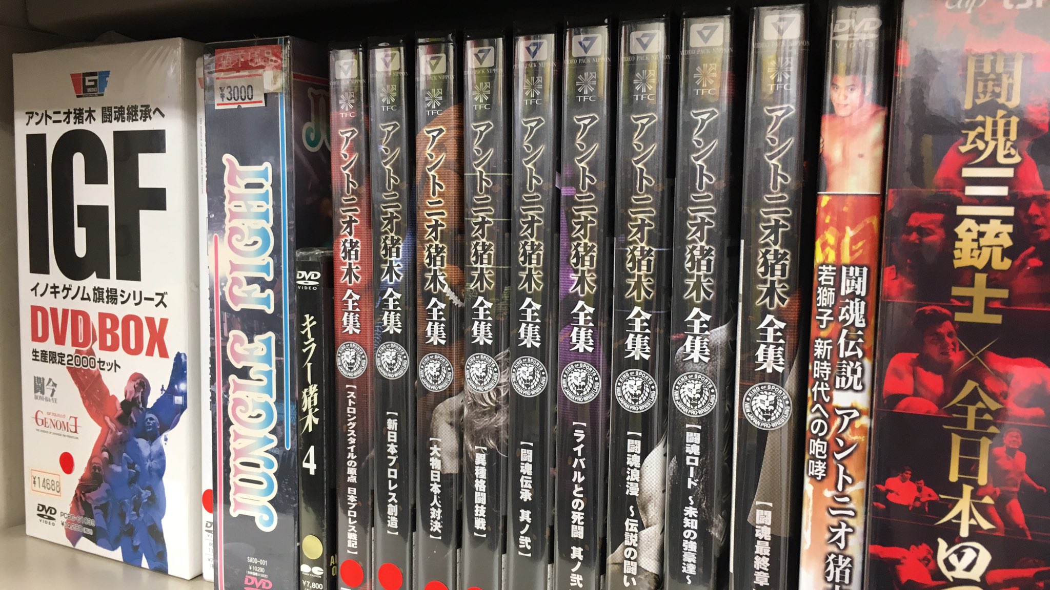 イノキゲノム 旗揚シリーズ DVD-BOX〈生産限定2,000セット・3枚組