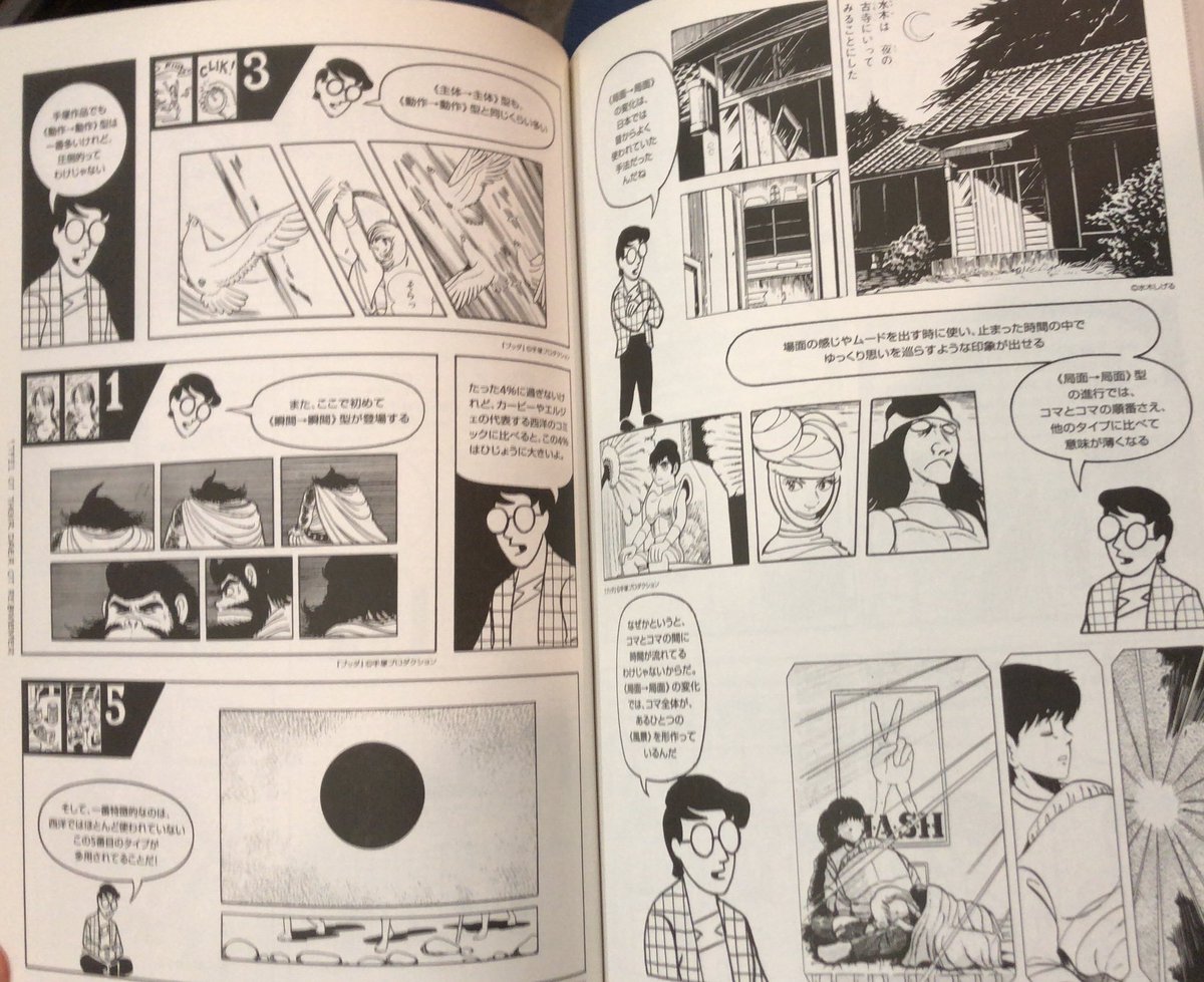 マンガ学』スコット・マクラウド曰く、日本マンガは西洋マンガと違い
