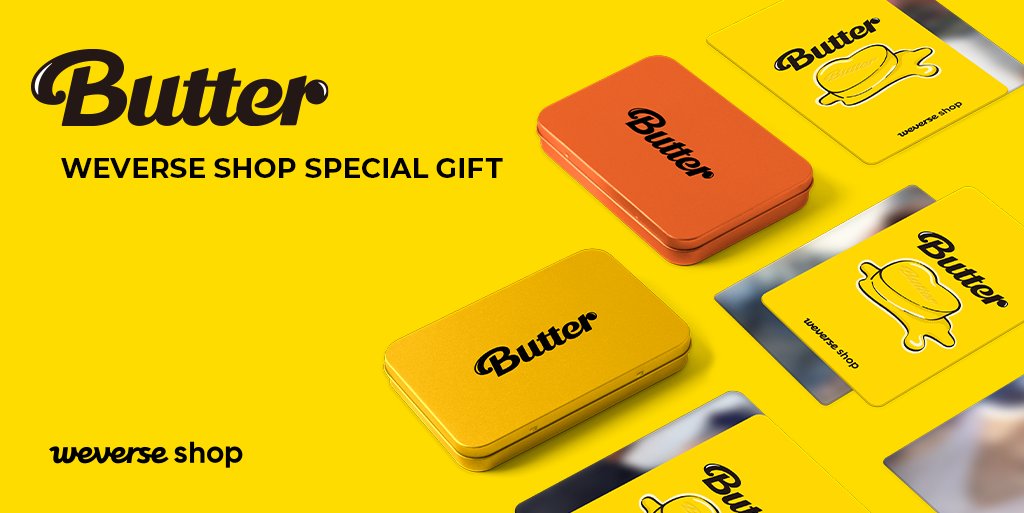 BTS シングルCD『Butter』Weverse Shop予約限定特典 🧈単品をご購入の