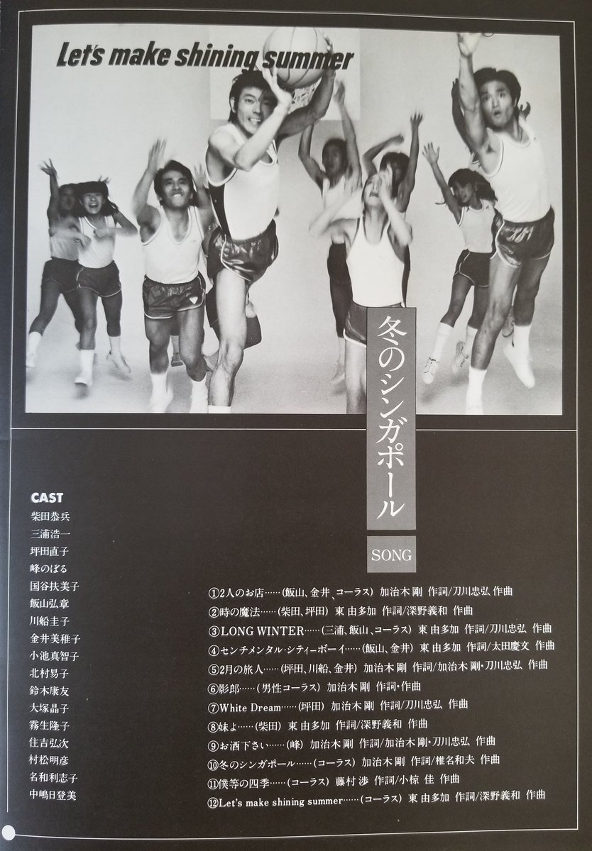 金 KTP-80116 東京キッドブラザース全漂流記 柴田恭兵 純アリス 三浦