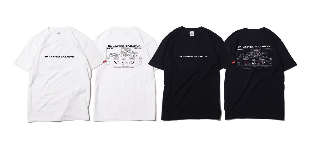 再入荷！】 ○Plot T-shirt Price : ¥3,000(tax in) White / Black