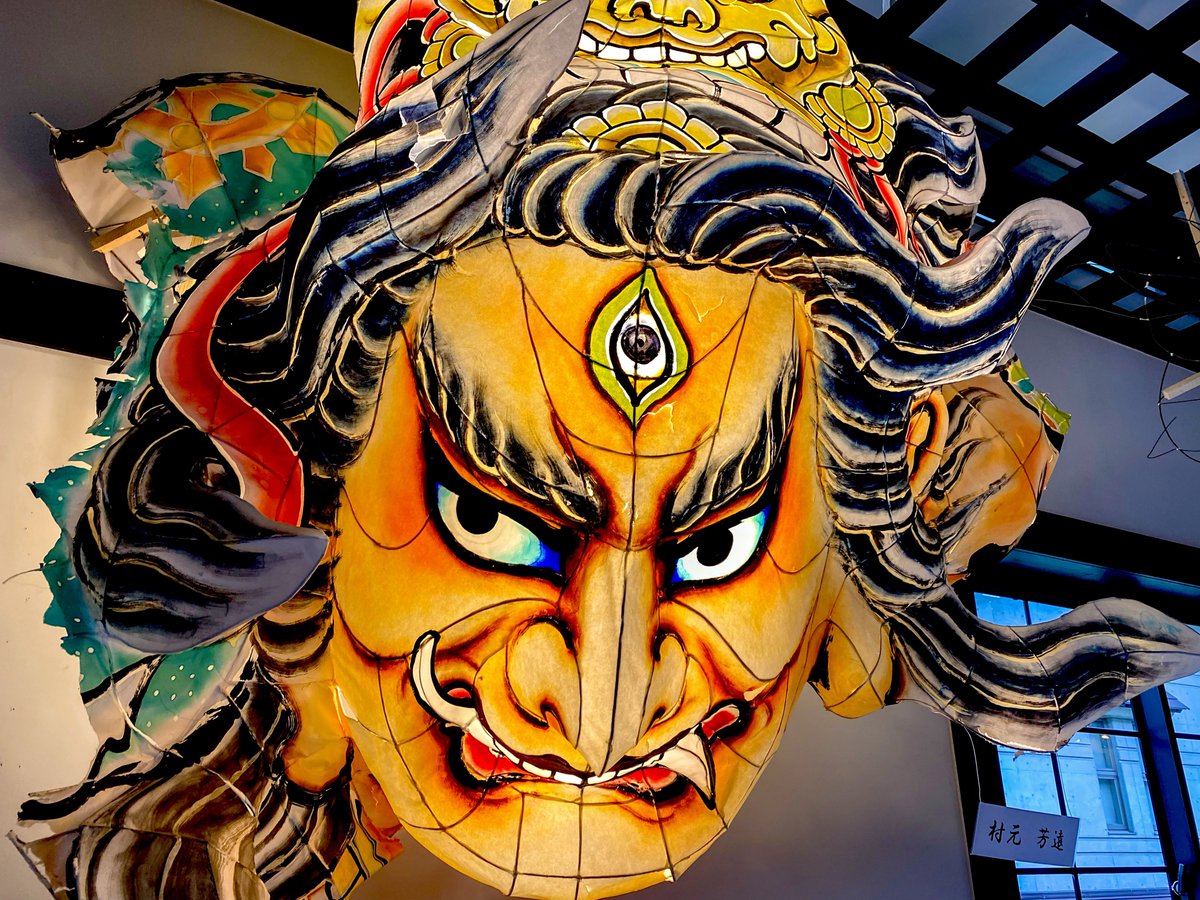 ねぷた絵 山崎恒雄氏（青森県黒石市） ねぷた絵 山崎恒雄氏（青森県