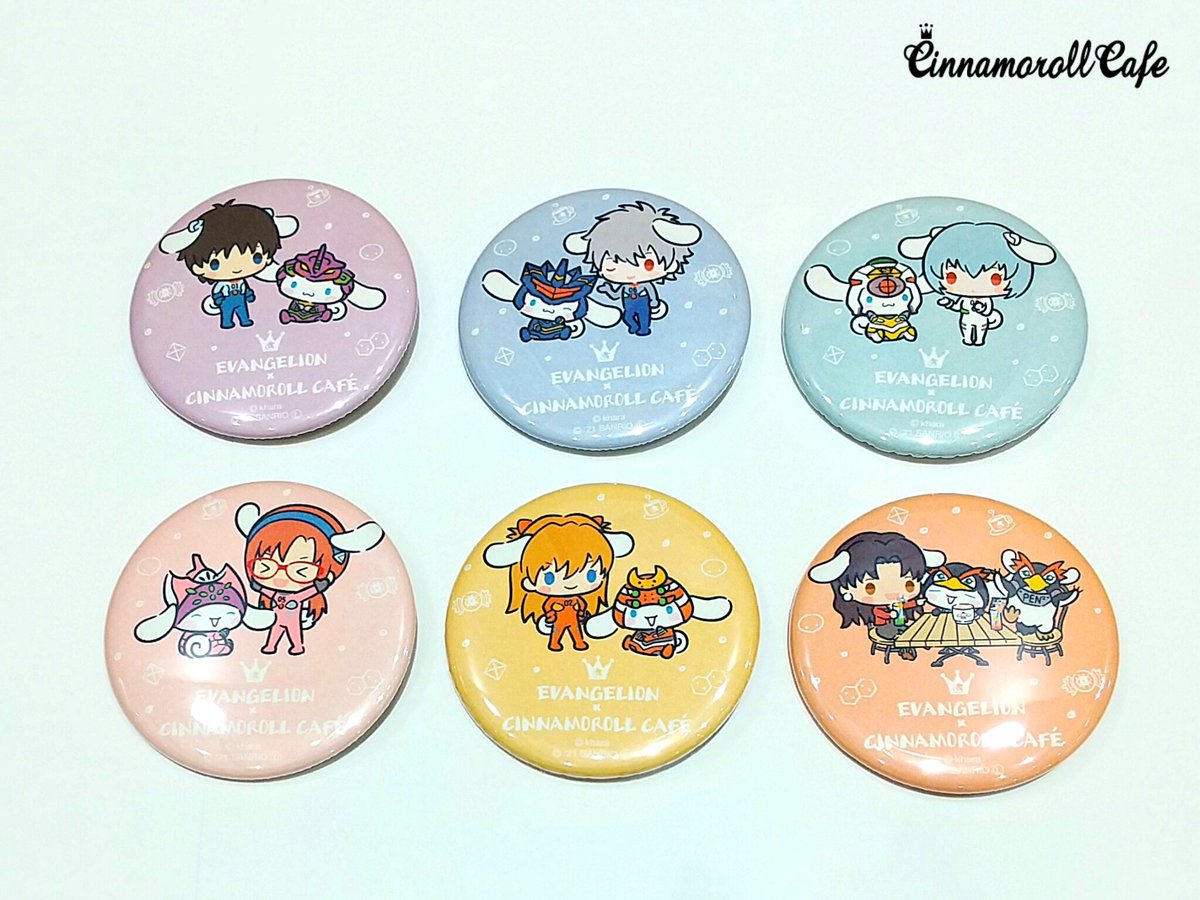 エヴァンゲリオン×シナモロールカフェ 🐧第4弾コラボグッズ