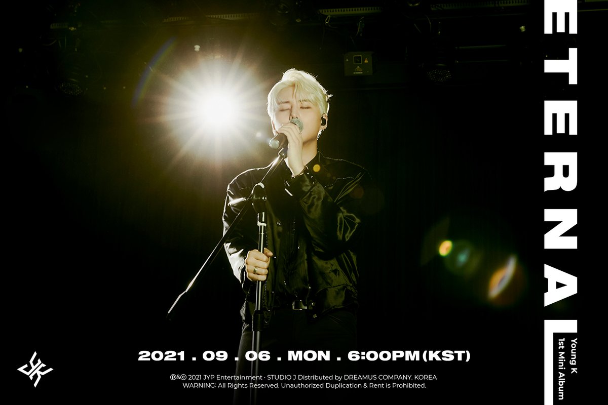 【残り1！新品未開封】Young K DAY6 / Eternal（A ver） Young K 1st Mini Album <Eternal> Concept Image 3 2021.09.06 6PM