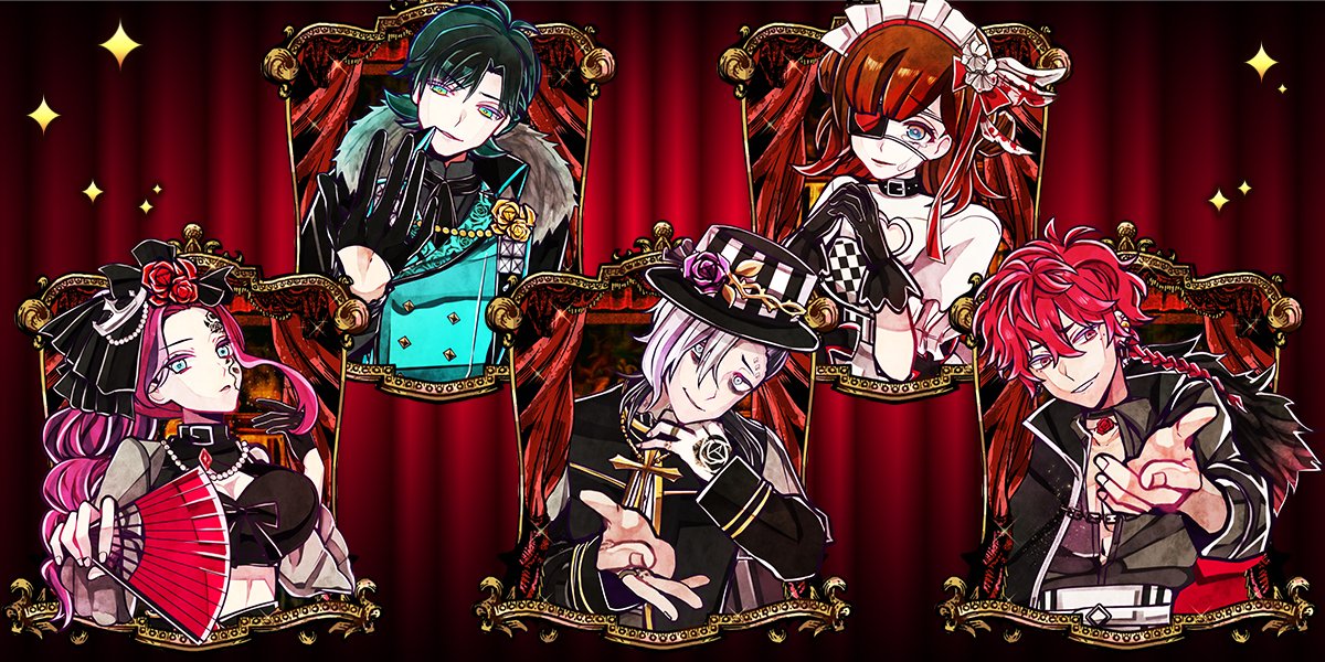 🌹報酬に限定アクキーが登場🌹】 幻影座俳優たちの『決め顔アクキー