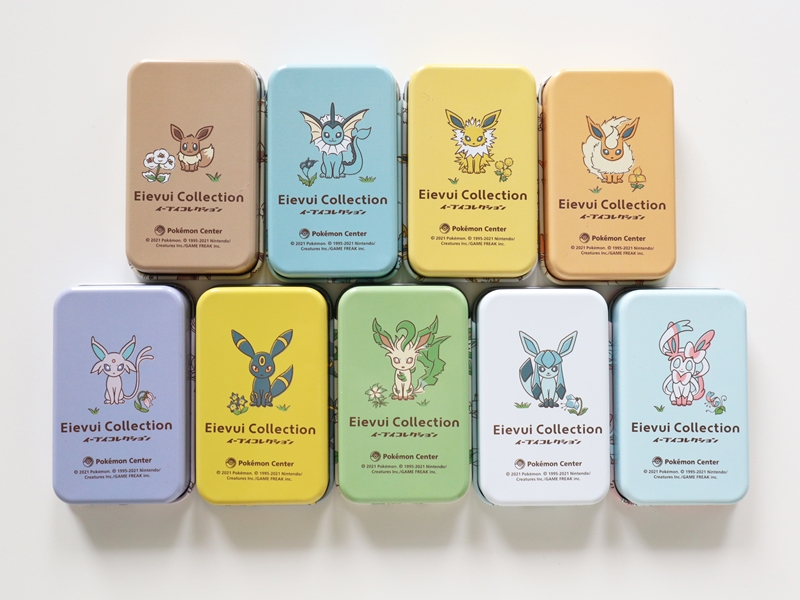 大好評だったポケモンセンターオリジナル商品、 イーブイコレクション