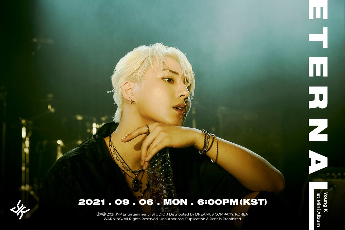 【残り1！新品未開封】Young K DAY6 / Eternal（A ver） Young K 1st Mini Album <Eternal> Concept Image 3 2021.09.06 6PM