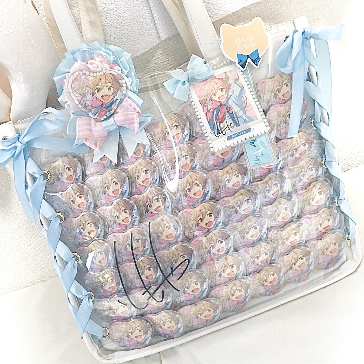 にゃらかの痛バ展覧会 あんさんぶるスターズ！！より真白友也くんです