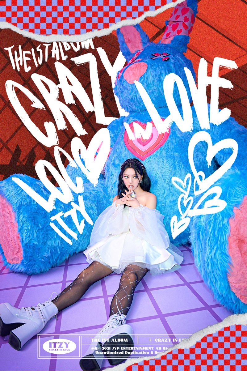 ITZY CIL crazyinlove loco ヨントン ユナ ボイスチェキ ITZY crazy in