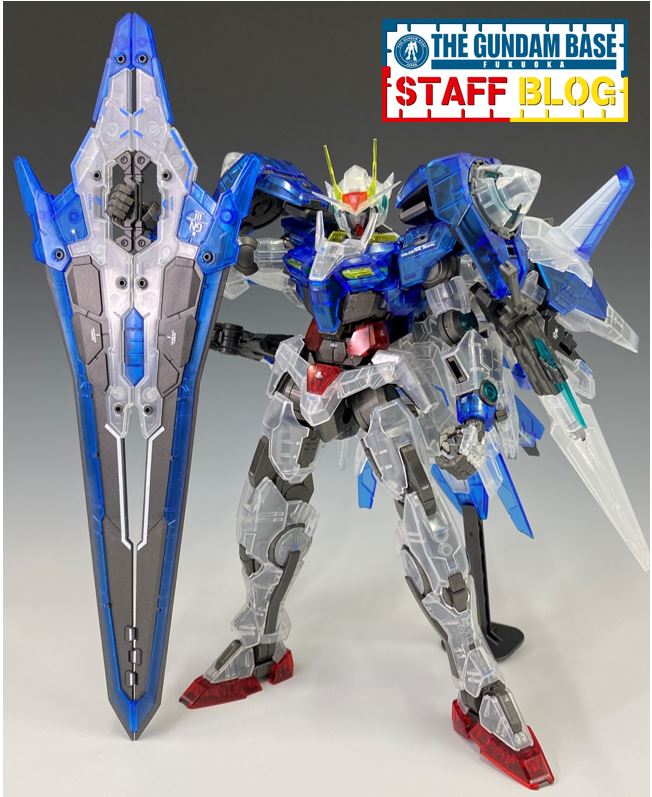 MG 1/100 ダブルオーザンライザー　箱裏汚れあり MG 1/100 ダブルオーザンライザー 箱裏汚れあり 箱傷み有り プラモデル