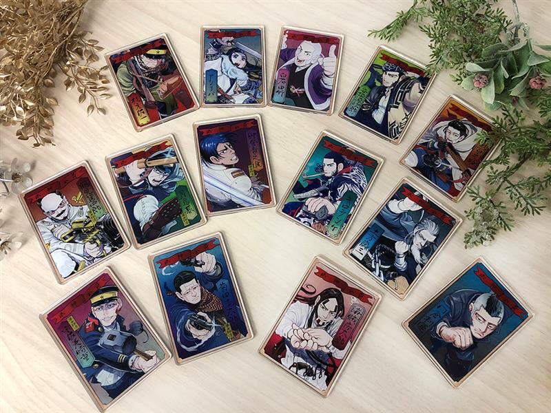 金カム　ステータスカード ゴールデンカムイ 金カム ステータスカード アクリルカード 門倉 門倉