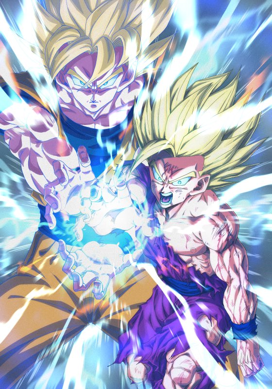 親子かめはめ波っ！！！