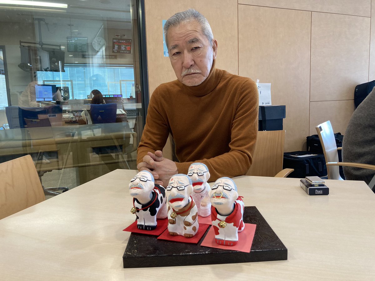 張り子のまこちゃん】 来週1週間は、新しいデザインの「張り子のまこ