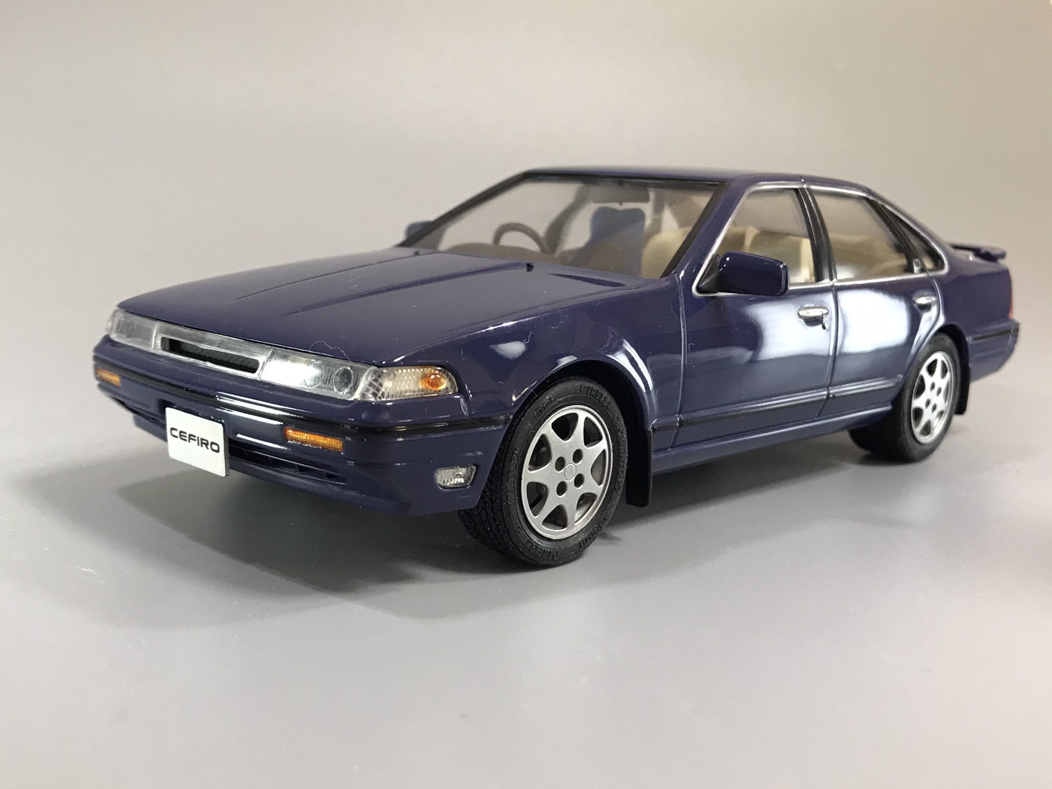 絶品 アオシマ 日産 セフィーロ A31 ブラモデル Sパッケージ 絶品