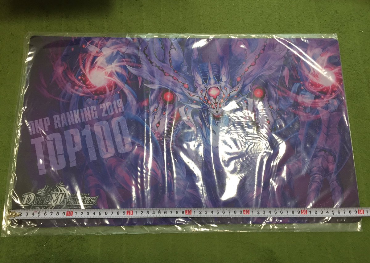 2019年度のDMPランキングプレマ届きました〜♪ サイズは横60cm・縦35cm