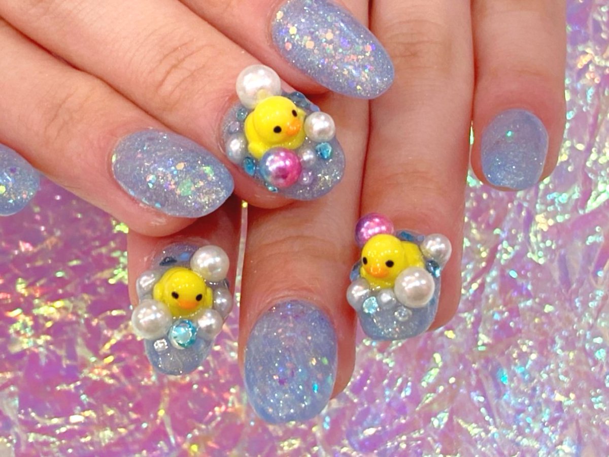 ネイルパーツ ひよこ 3dネイルパーツ ネイル