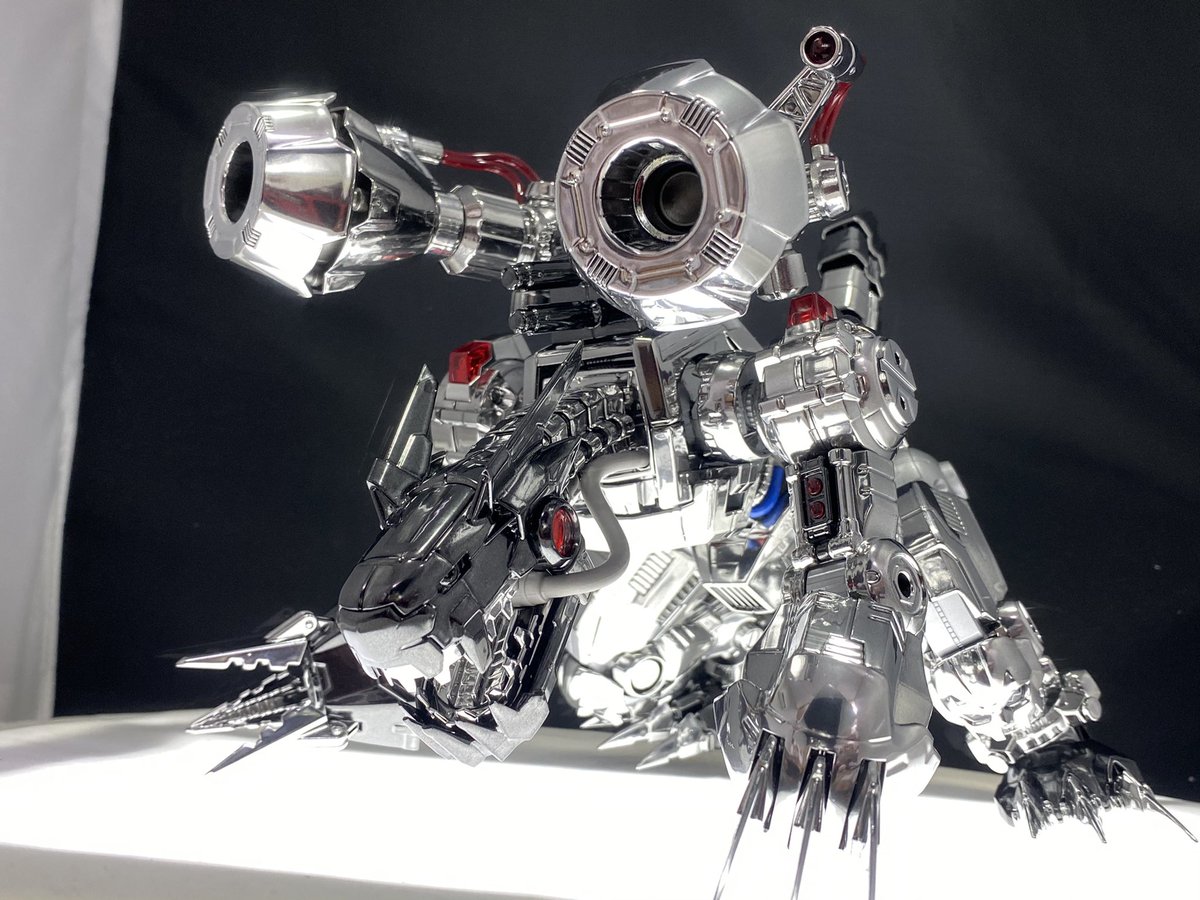 ムゲンドラモン完成！！ エアブラシ・メッキ塗装！ #リアルクローム