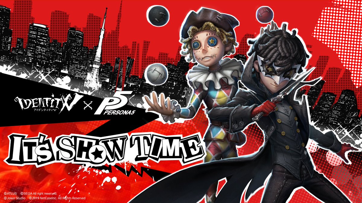第五人格」×「ペルソナ5」コラボスタート！！ 主人公の怪盗服姿が曲芸