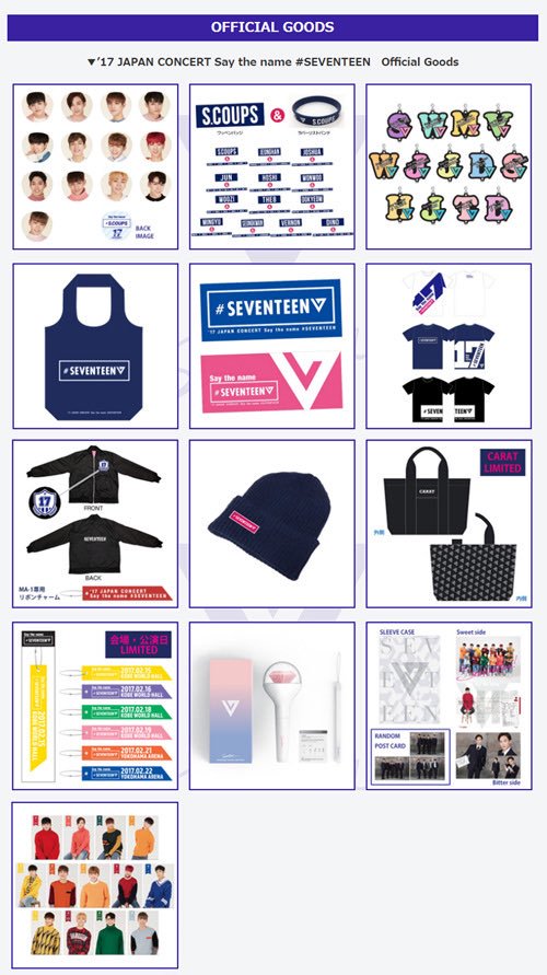 17 Japan Concert Say The Name Seventeen' 2017