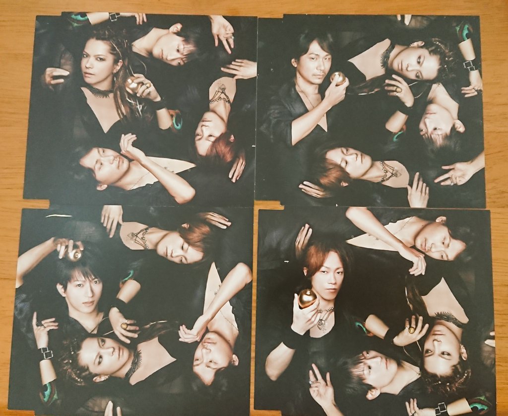 XXXランダム封入のCDジャケットのラルクメンバーやばくないですか？ 4