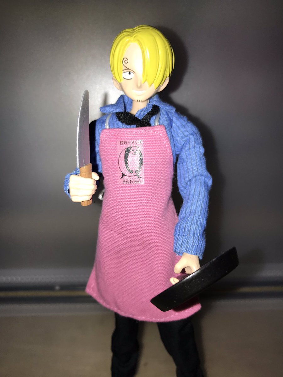 どすこいパンダのエプロンがツボって買った2000円のサンジくんドール