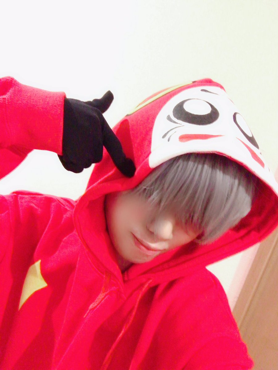 だるまさんパーカー完成しました！ ポォォォチィィ