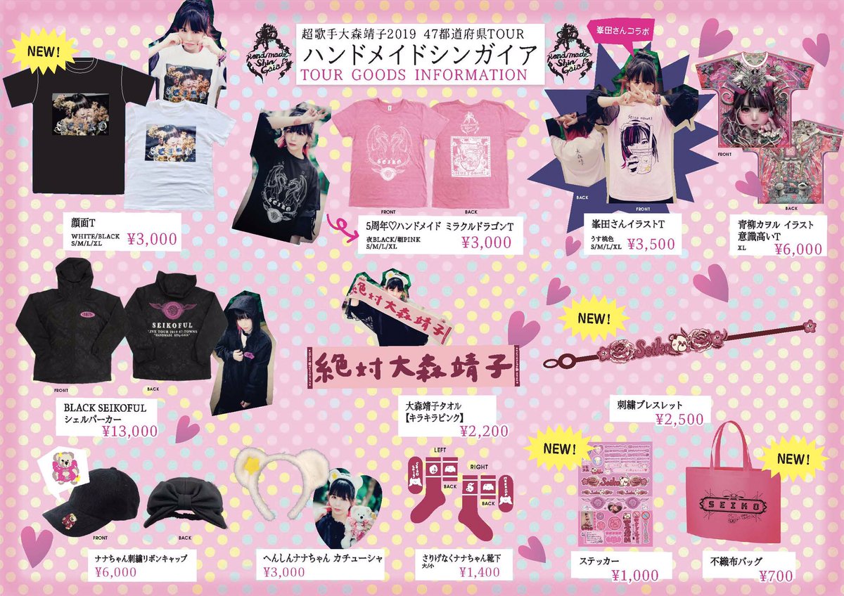 🗾超歌手大森靖子2019 47都道府県TOURハンドメイドシンガイア 11/13