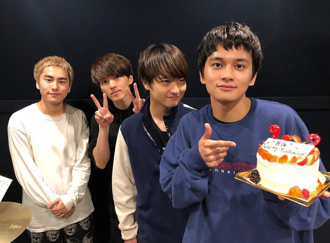 お誕生日ケーキ 】 #北村匠海 #矢部昌暉 #橘柊生 #泉大智 #俳優 #元