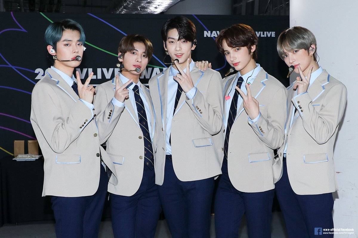 TOMORROW X TOGETHER '2019 VLIVE AWARDS V HEARTBEAT' Sketch