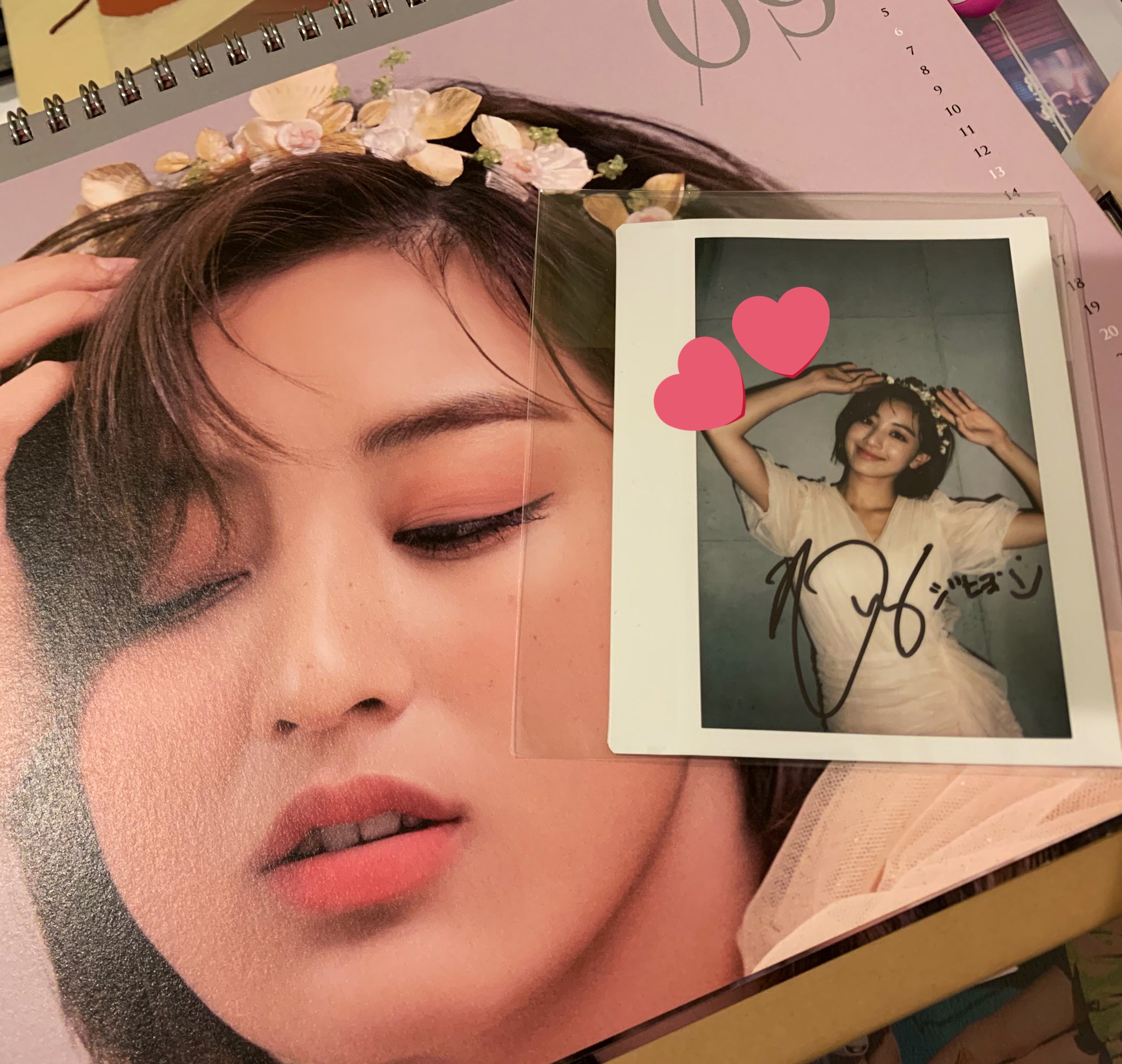 TWICE ジヒョ チェキ 2026年最新】TWICE ジヒョ 直筆サイン入り チェキ