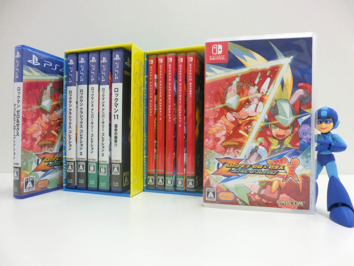 発売中！】『ロックマン&ロックマンX 5in1 スペシャルBOX』ついに発売