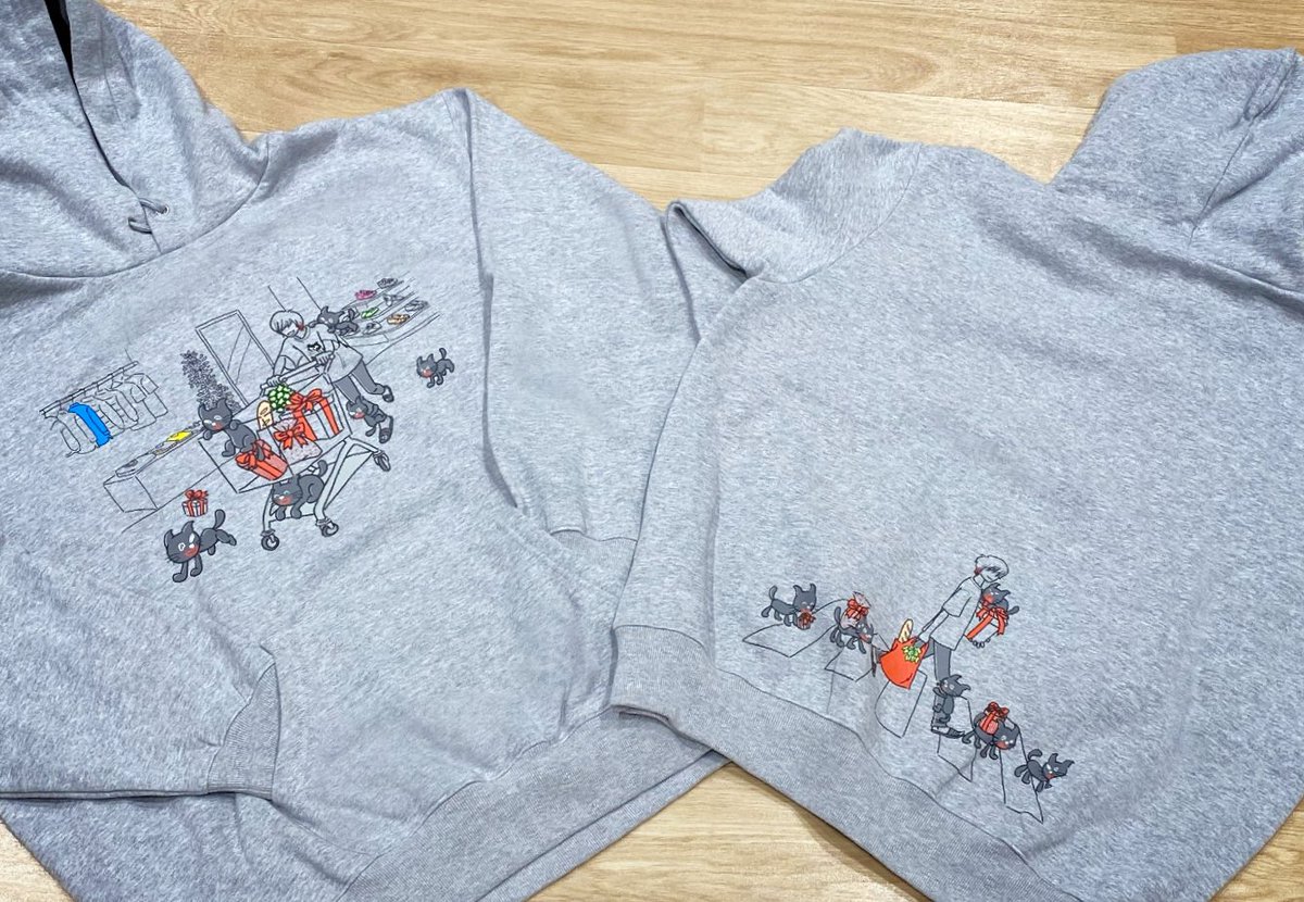 新グッズ発表！！！！！ キヨ猫Tシャツ＆キヨ猫パーカー！！ 完全新作