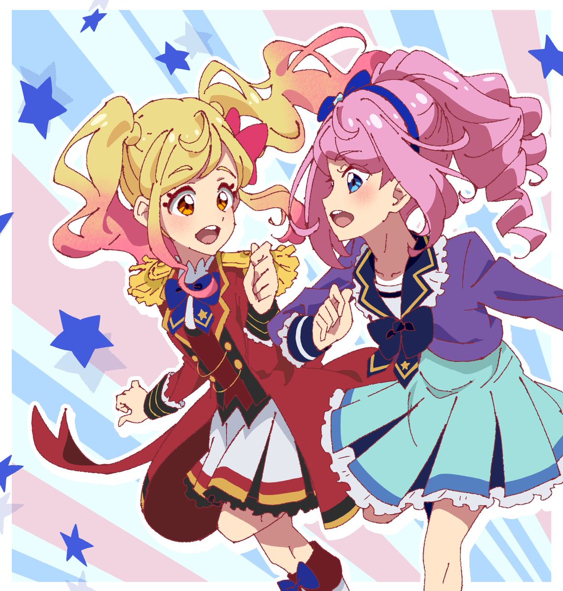 行こう！ローラ！ 負けないよ！ゆめ！ #aikatsu #アイカツスターズ
