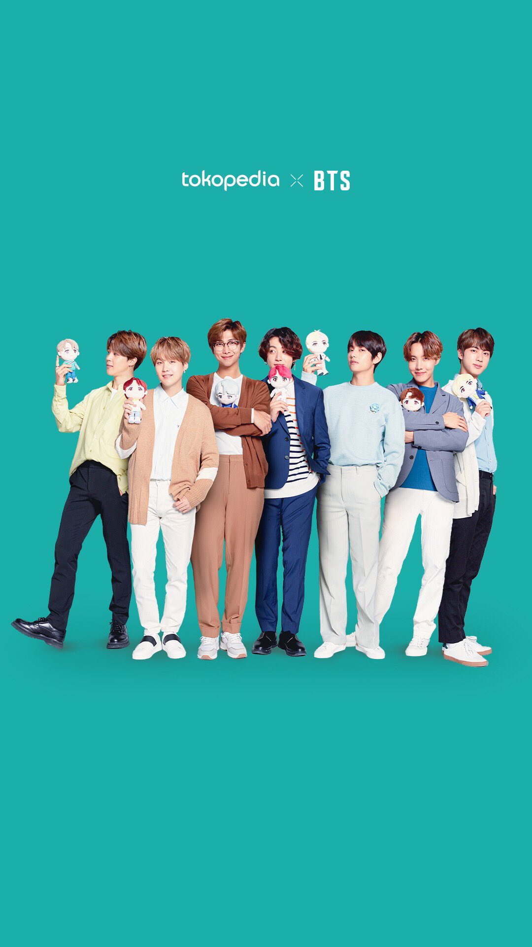 Picture] BTS X Tokopedia (II) |