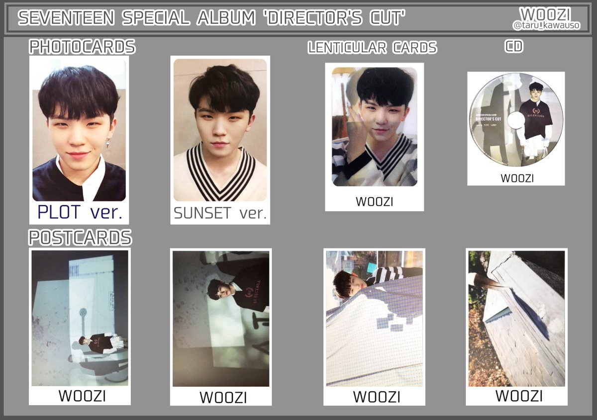 DIRECTOR'S CUT フォトカード CD レンチキュラーカード ポストカード