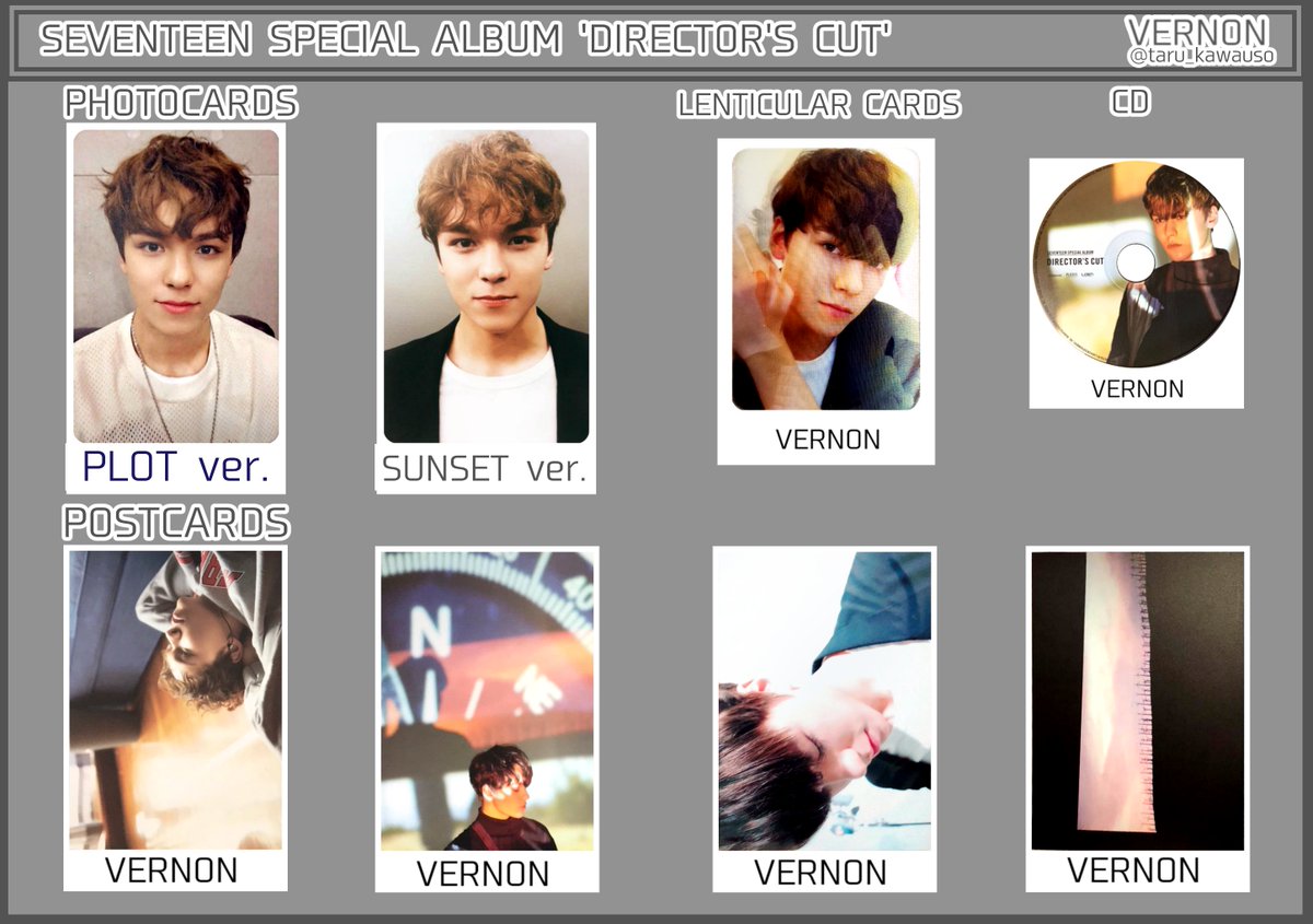 DIRECTOR'S CUT フォトカード CD レンチキュラーカード ポストカード